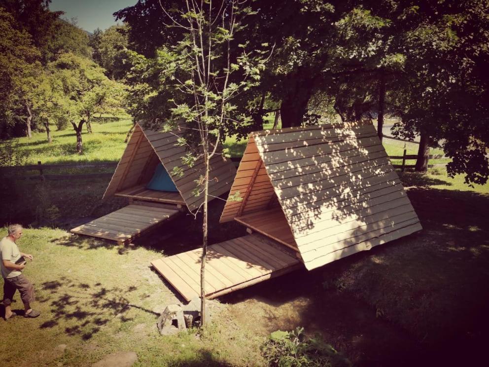 Hotel Kamp Na Otoku - Ljubno Ob Savinji Esterno foto