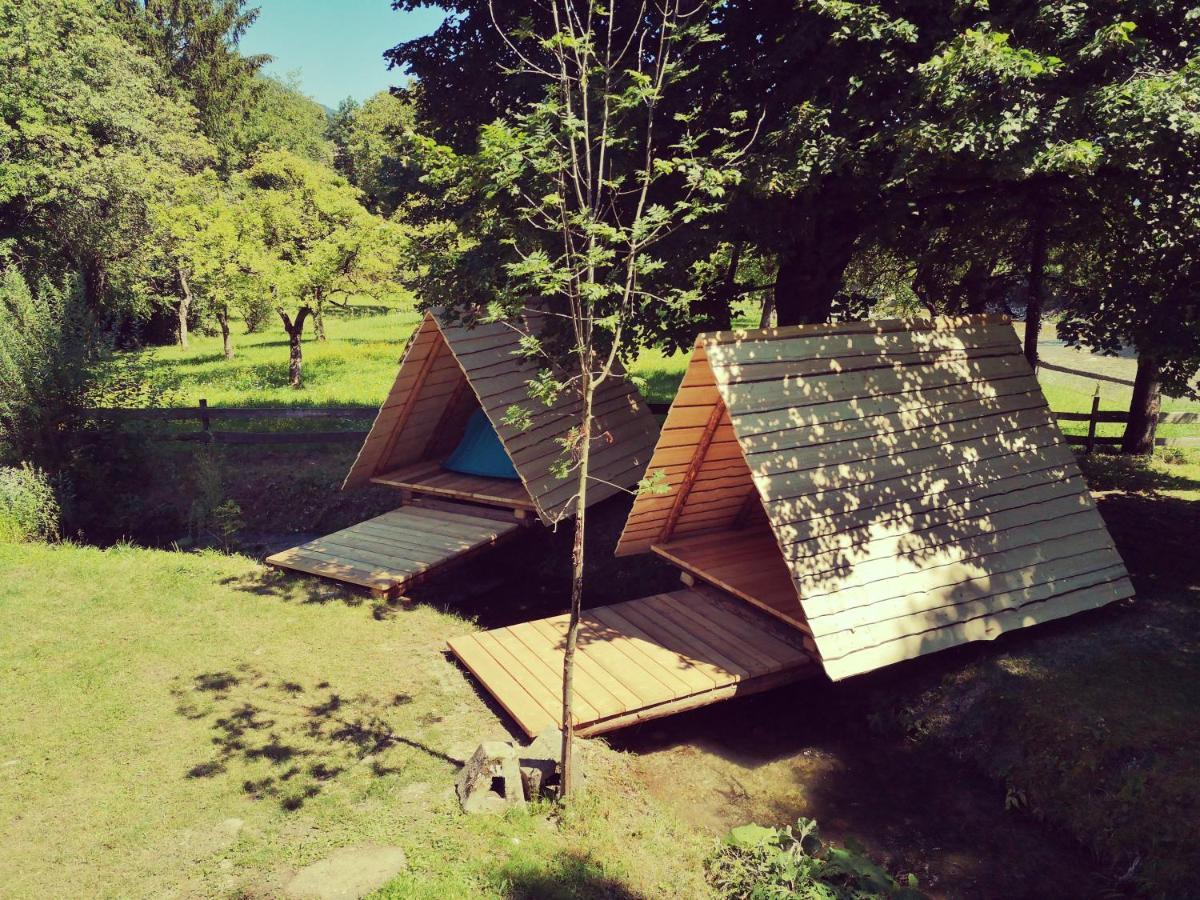 Hotel Kamp Na Otoku - Ljubno Ob Savinji Esterno foto