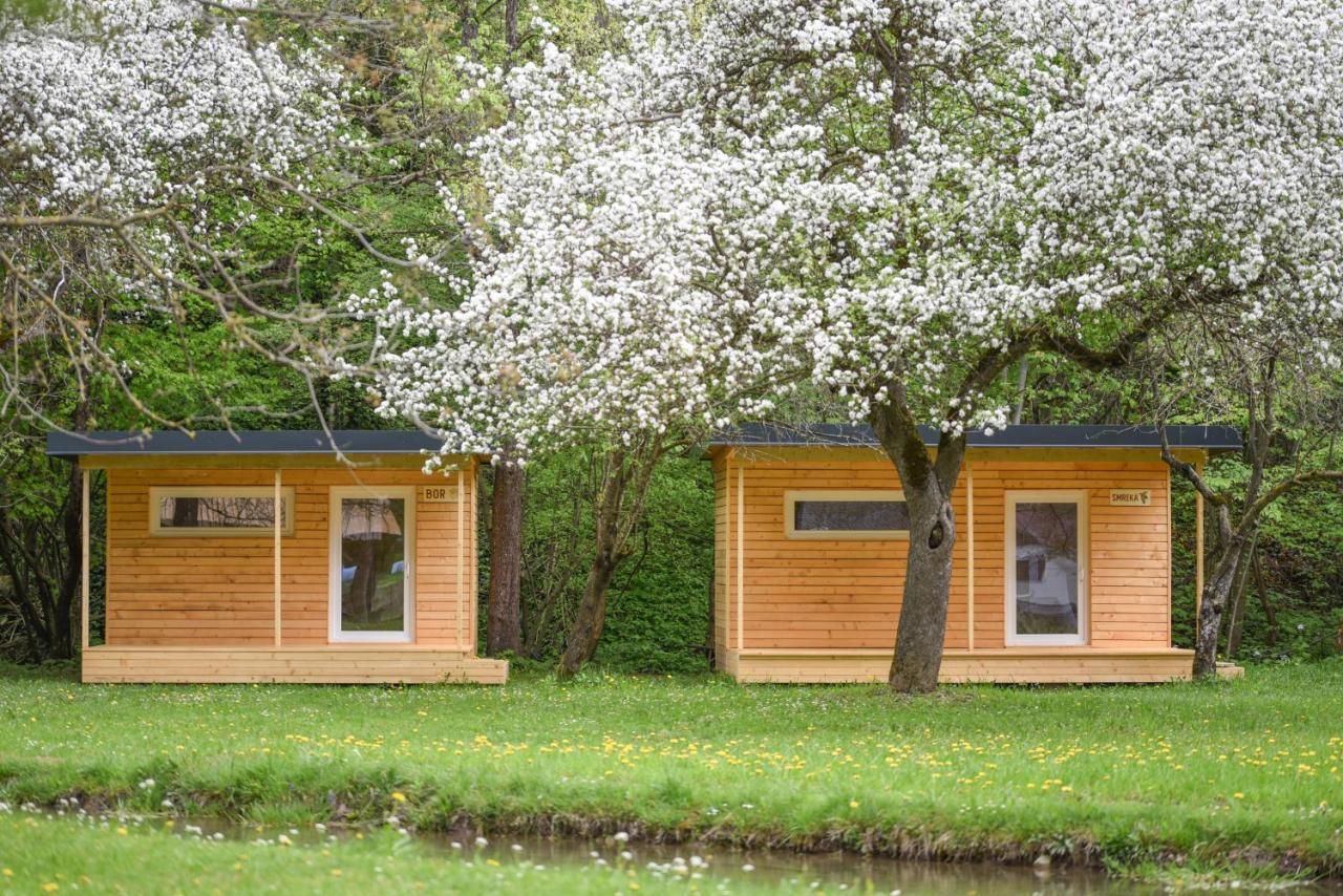 Hotel Kamp Na Otoku - Ljubno Ob Savinji Esterno foto