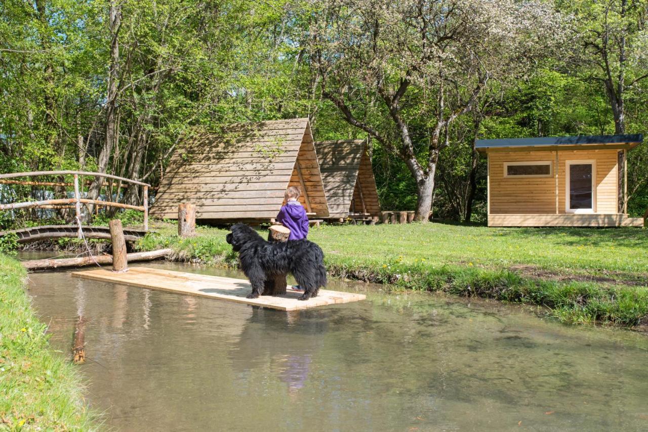 Hotel Kamp Na Otoku - Ljubno Ob Savinji Esterno foto