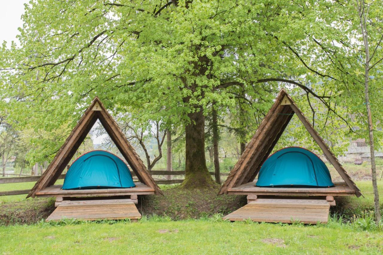 Hotel Kamp Na Otoku - Ljubno Ob Savinji Esterno foto