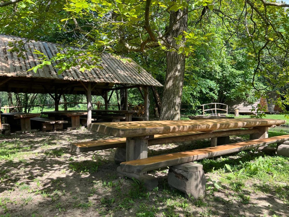 Hotel Kamp Na Otoku - Ljubno Ob Savinji Esterno foto