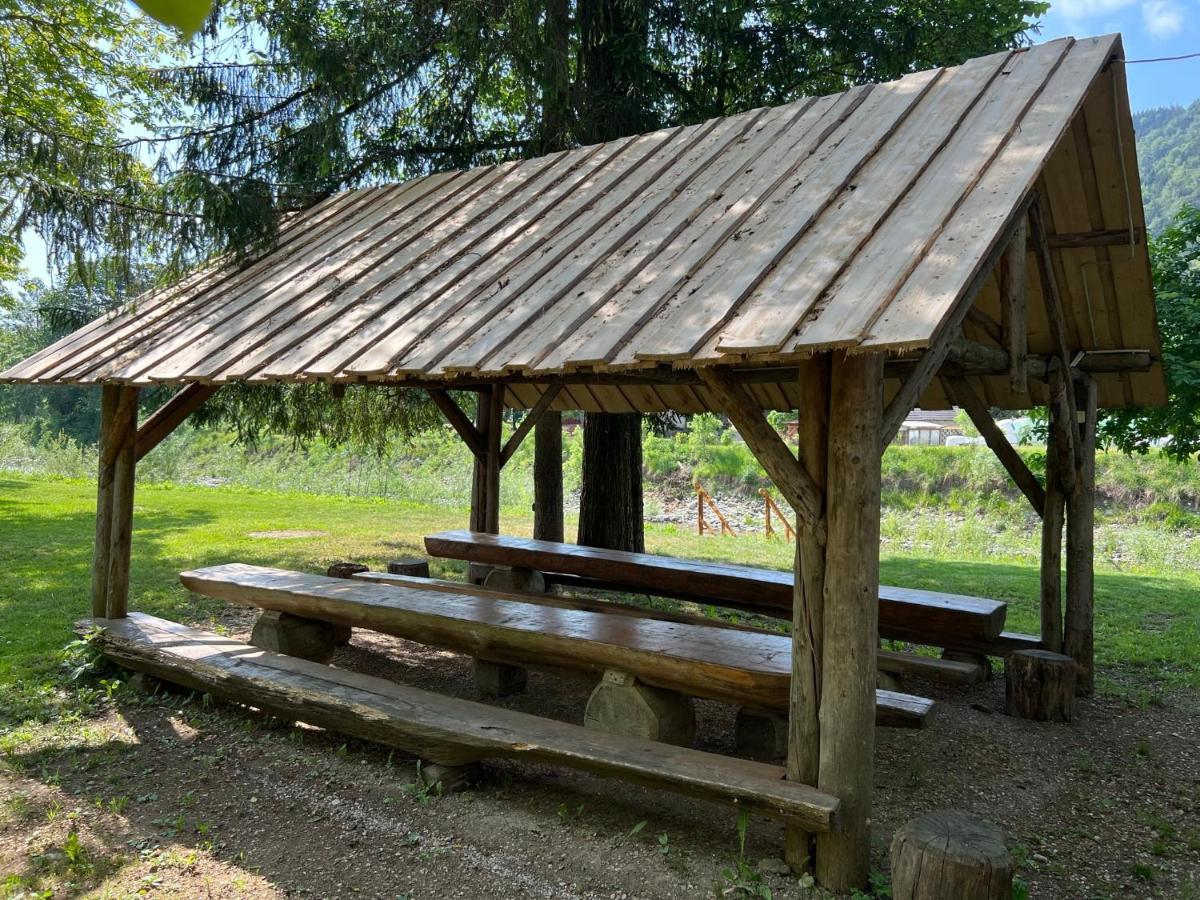 Hotel Kamp Na Otoku - Ljubno Ob Savinji Esterno foto