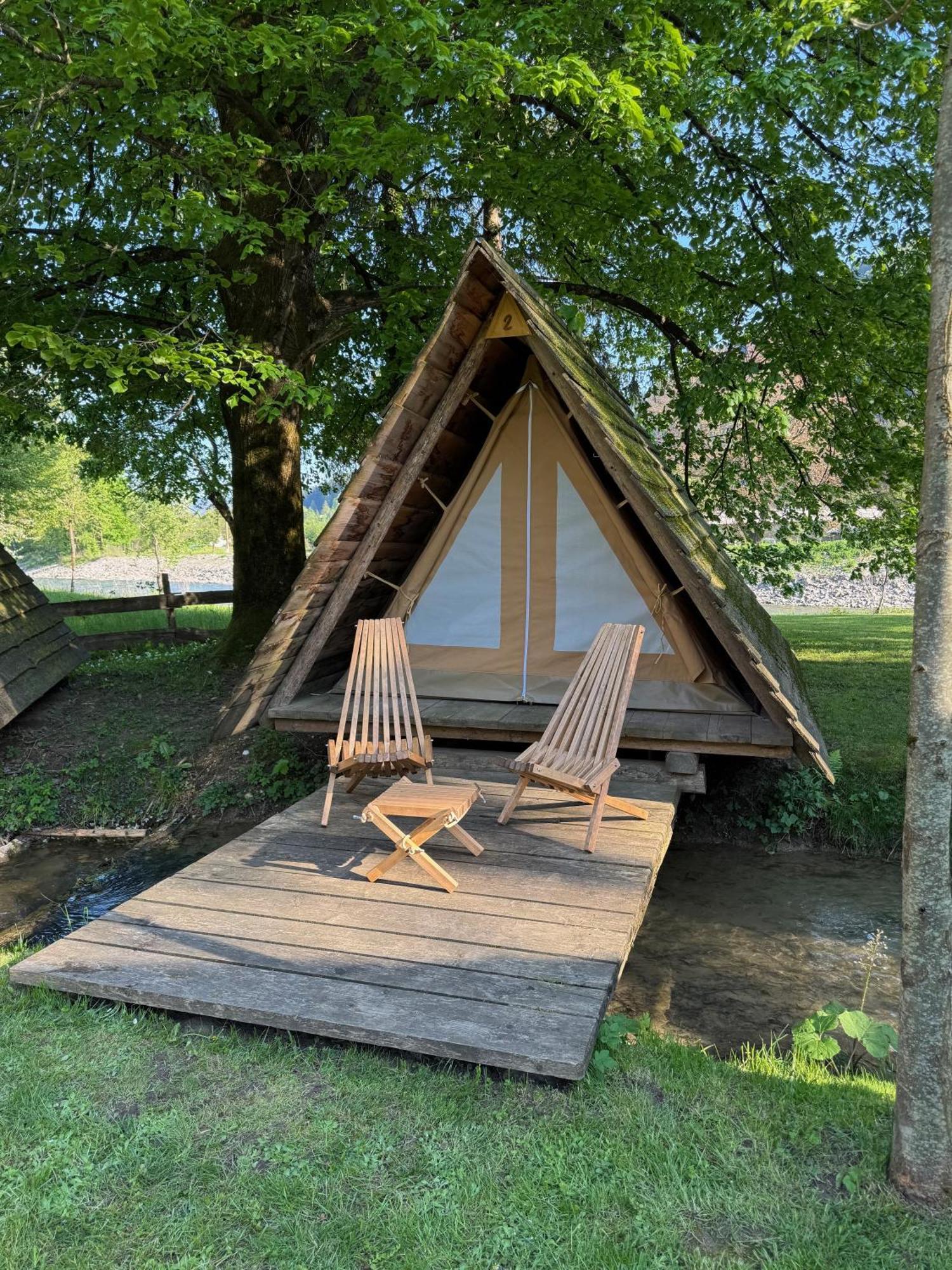 Hotel Kamp Na Otoku - Ljubno Ob Savinji Esterno foto