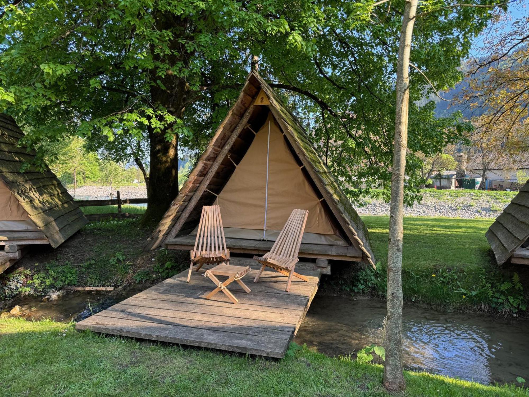 Hotel Kamp Na Otoku - Ljubno Ob Savinji Esterno foto